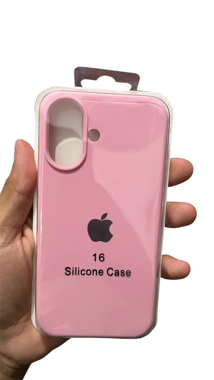 Capinha silicone premium iPhone 16 - Foto 3