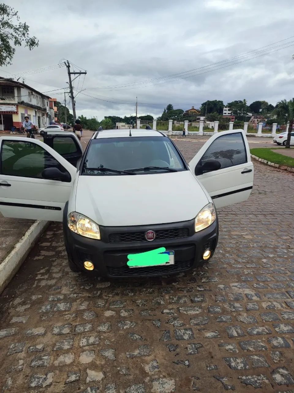 Fiat Strada Working Hard 1.4 Fire Flex 8V CD 2020 - Foto 2