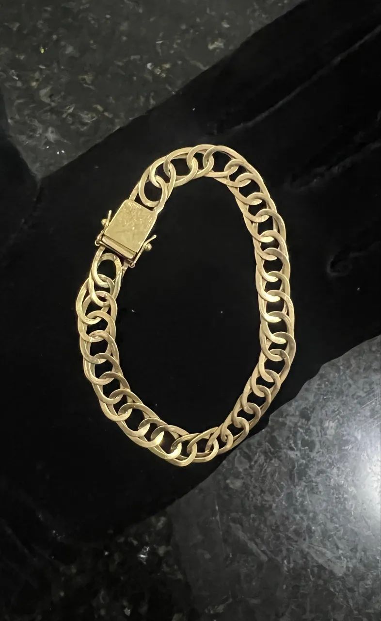 Ouro pulseira 18k - Foto 2