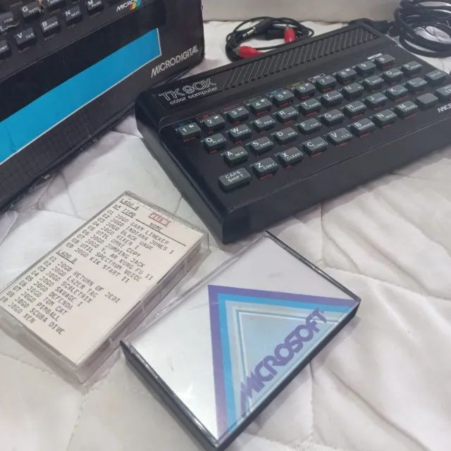 LGB BOXER TK初期 Super Clássico TK 90X 48K Microdigital com Manual, Fonte, Cabos