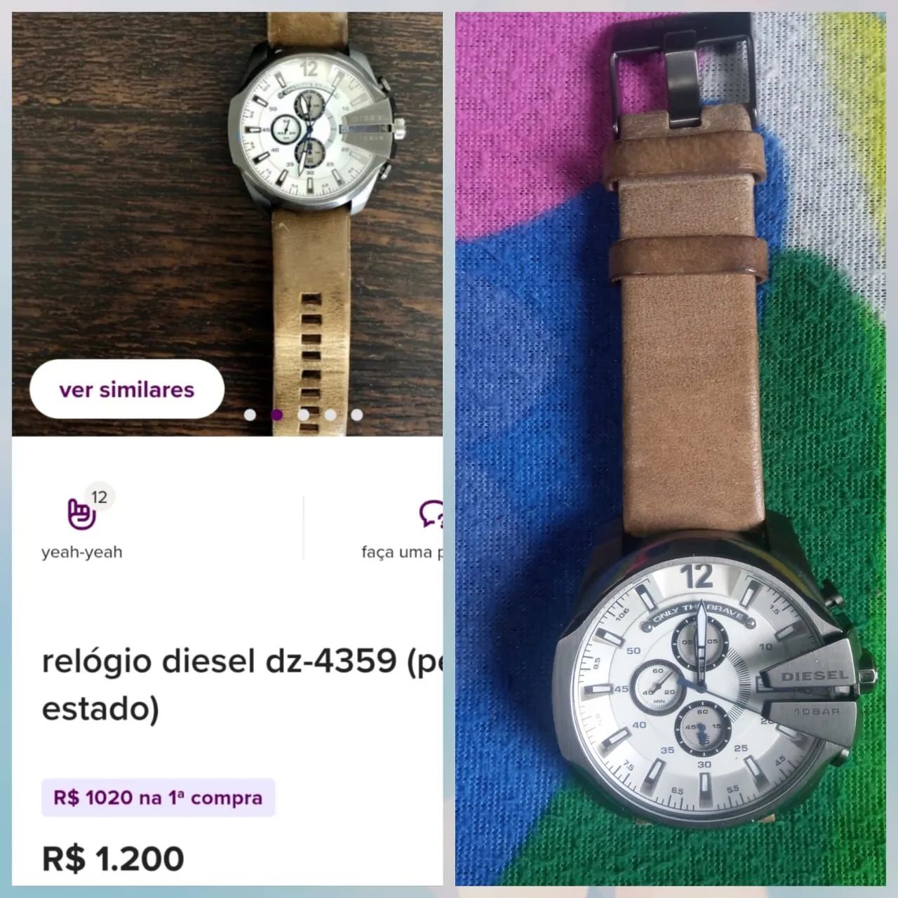 Relógio diesel  - Foto 2