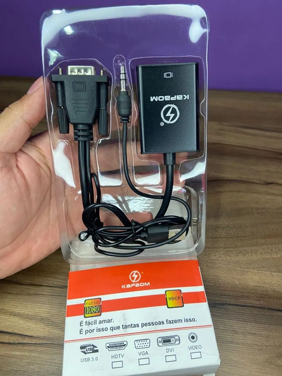 CONVERSOR VGA PARA HDMI - Foto 2