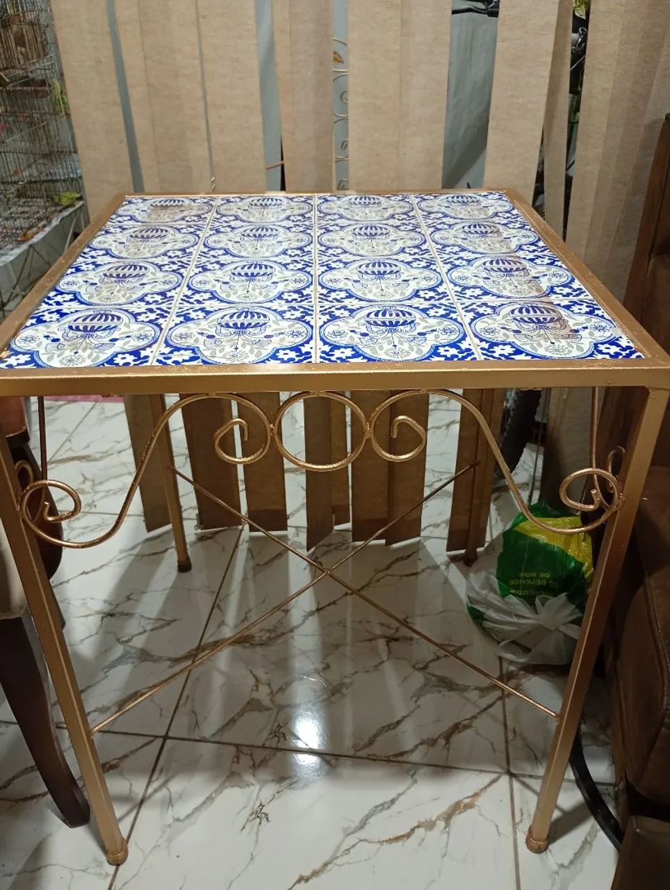 Mesa  de ferro  - Foto 2