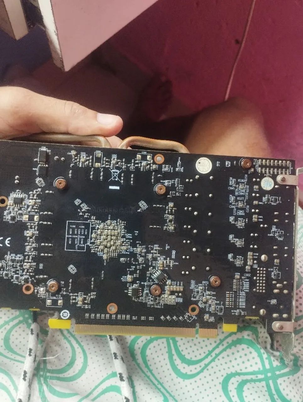 Placa de vídeo rx580 com solda fria  - Foto 3