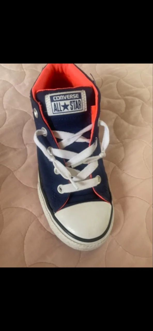 Tênis all star azul TAM 33
