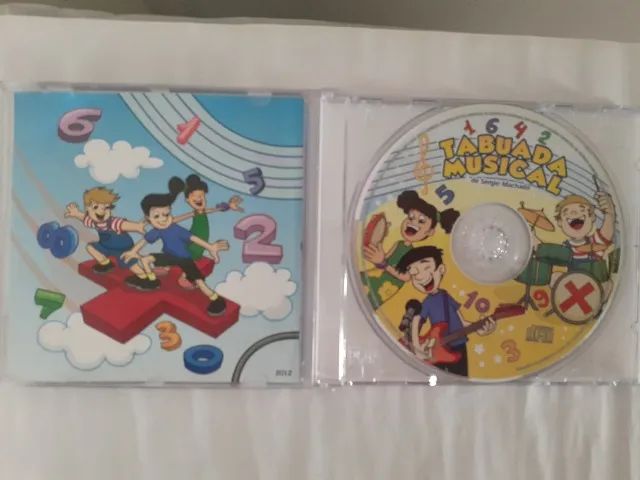 CD TABUADA MUSICAL DE SERGIO MACHADO - Foto 2