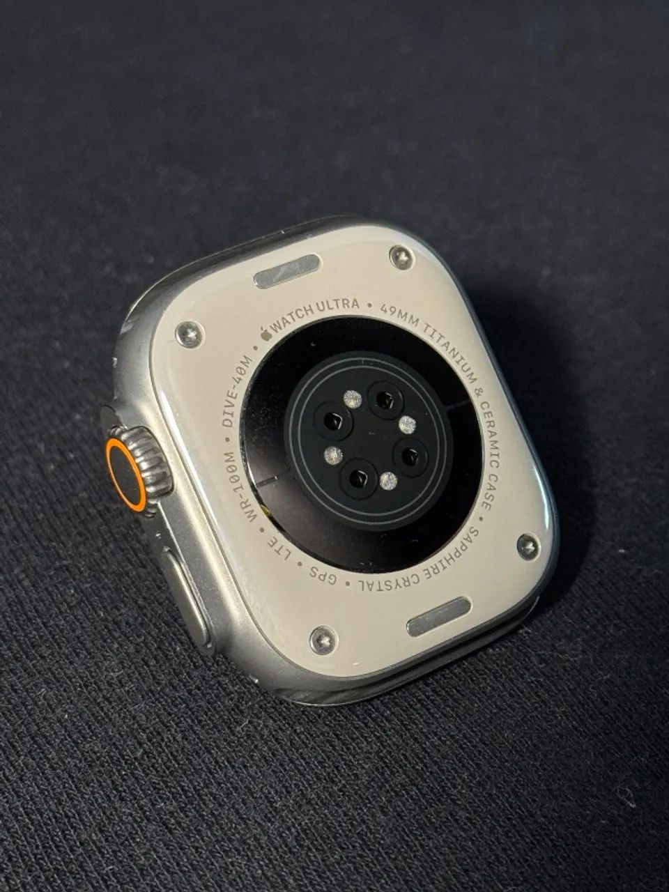 Apple Watch Ultra 1 Pulseira Loop Alpine Orange - Foto 4