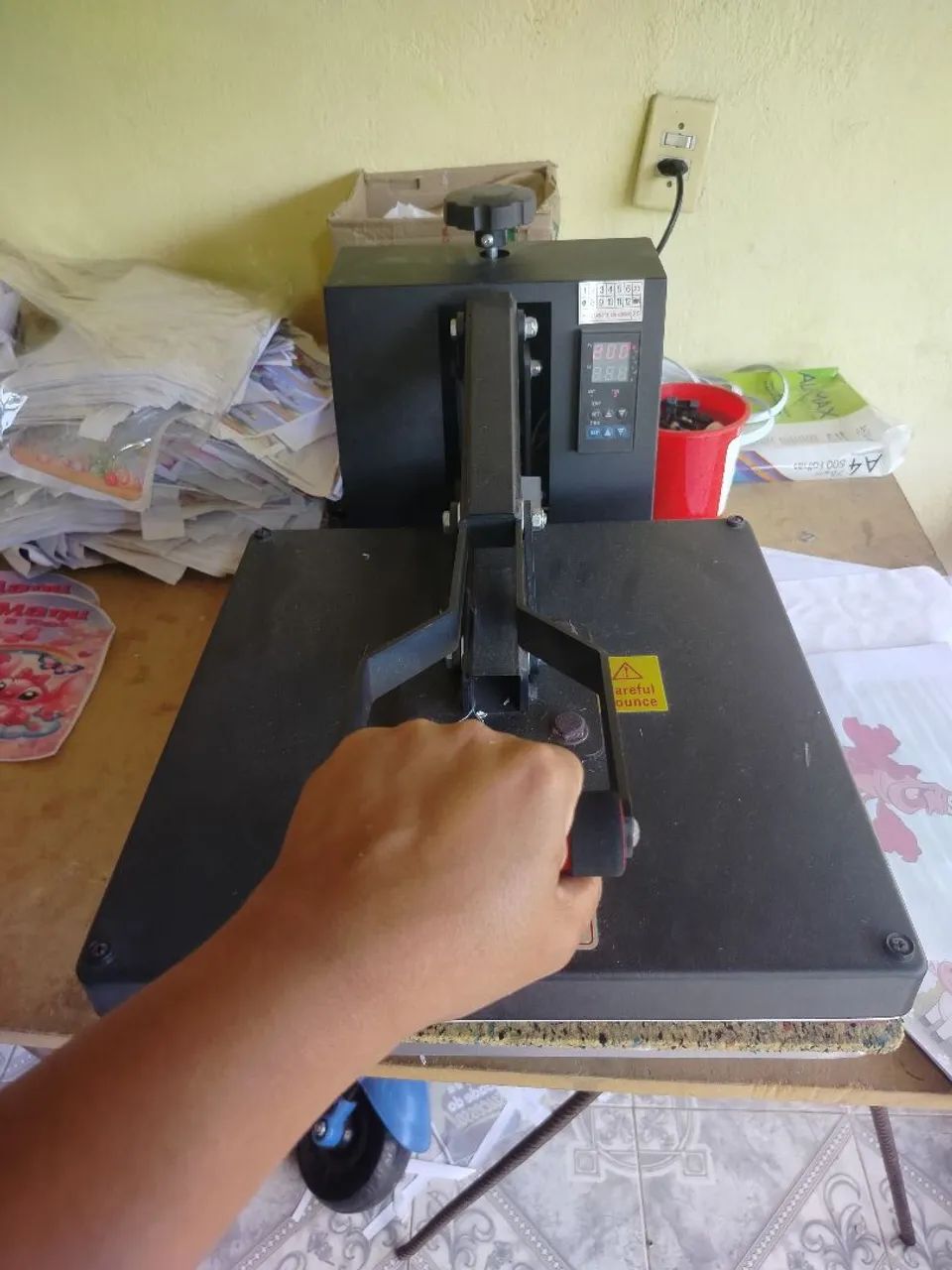 Prensa térmica sublimação  - Foto 2