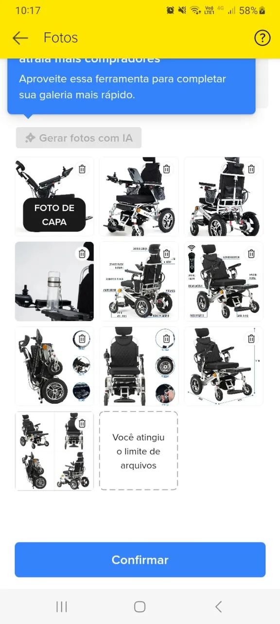 cadeira motorizada - Foto 5