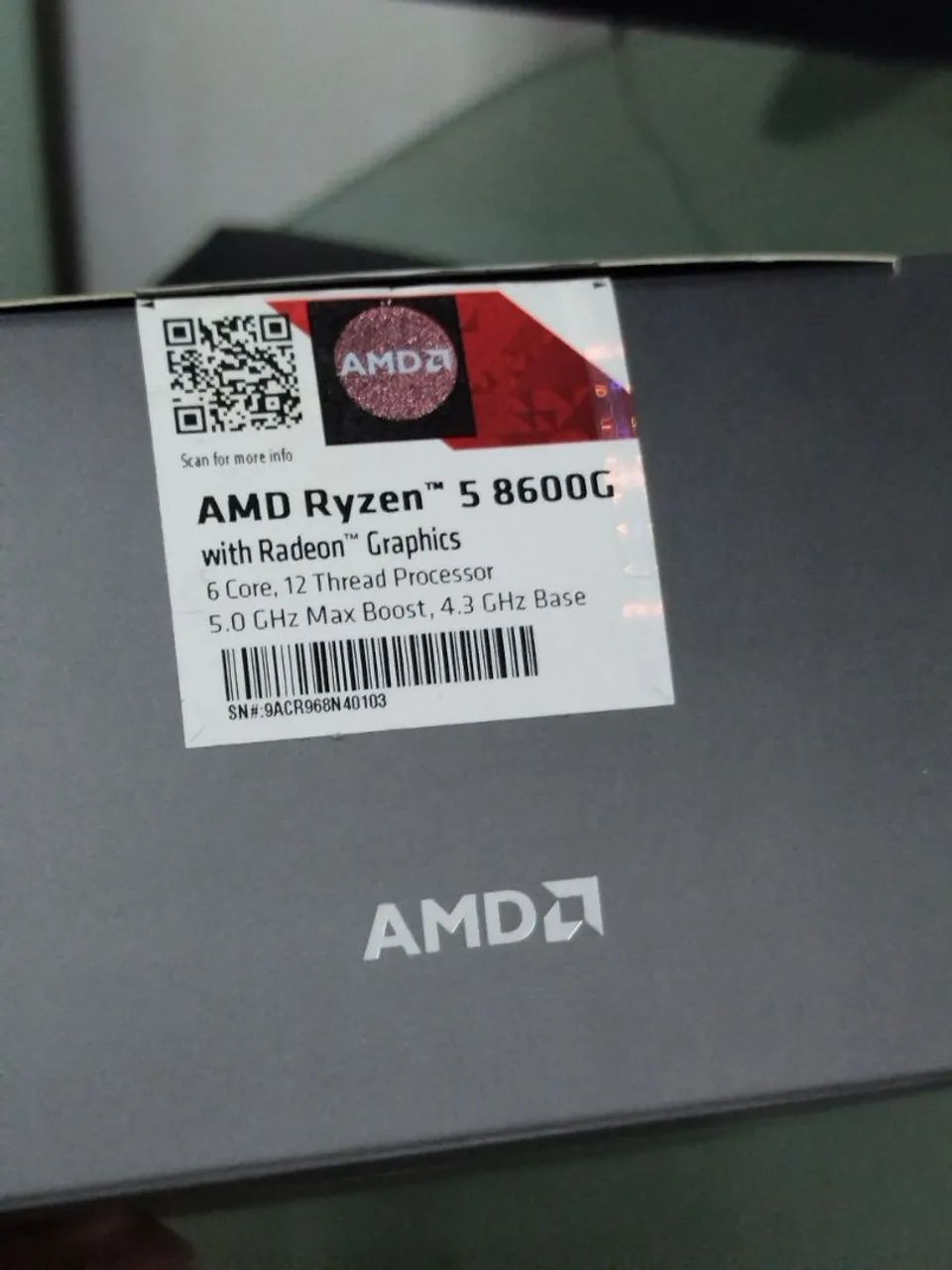 Vendo Processador Ryzen 5 8600g - Foto 2