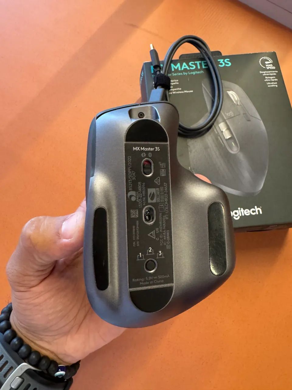 Mouse Logitech Mx Master 3s - Foto 3