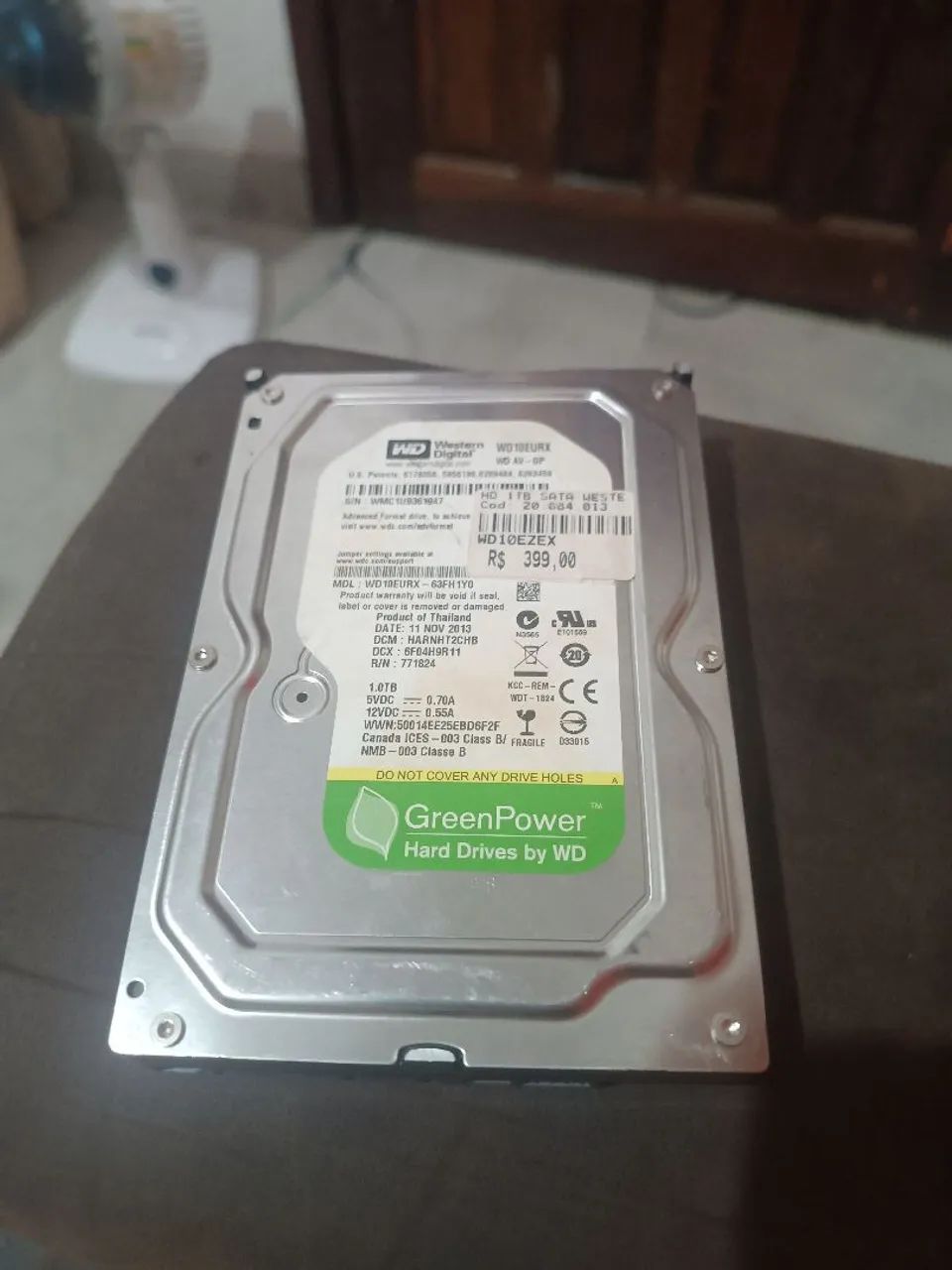 HD Desktop western digital 1TB