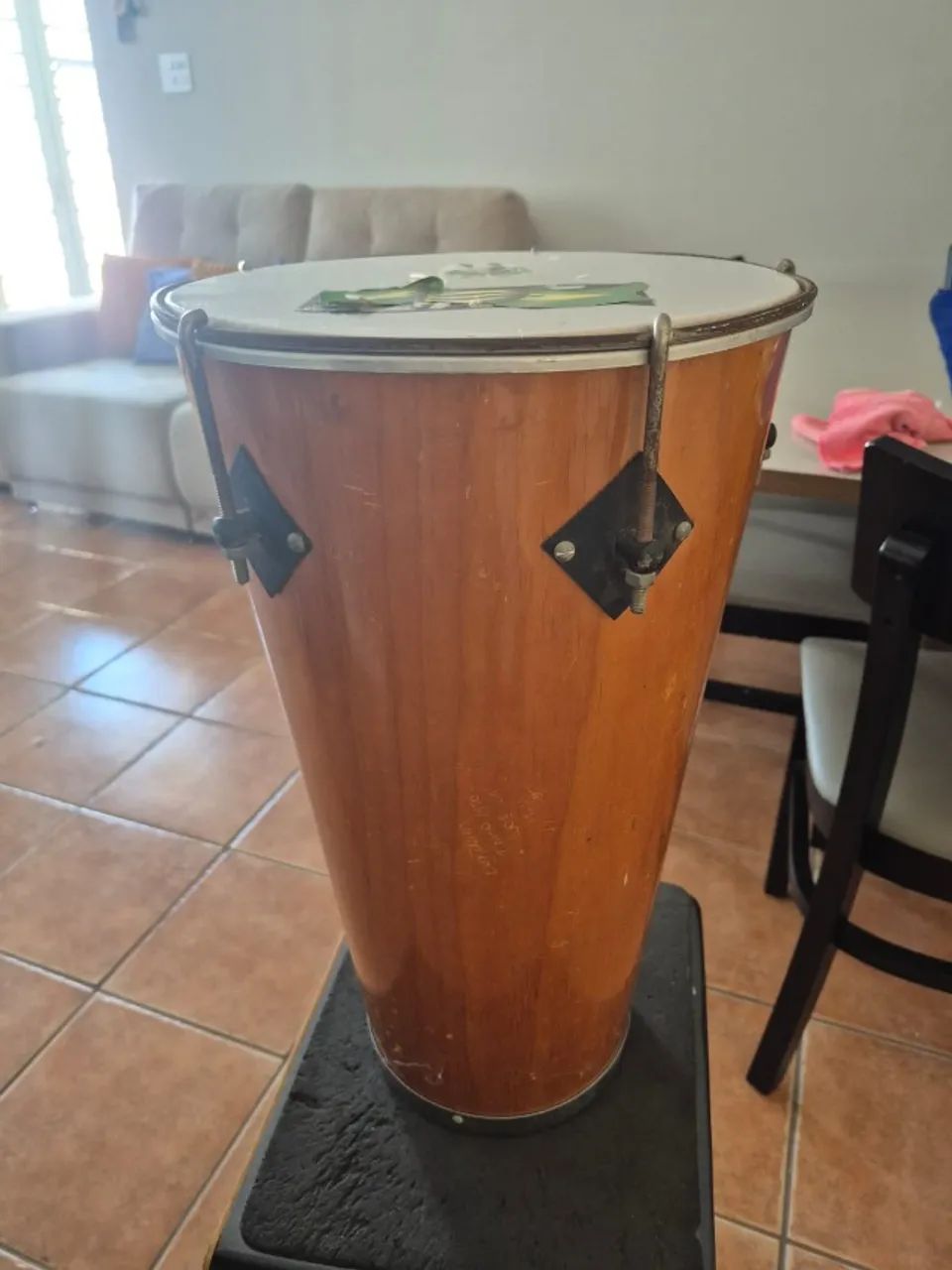 Cajon elétrico, timba e pandeiro. - Foto 2