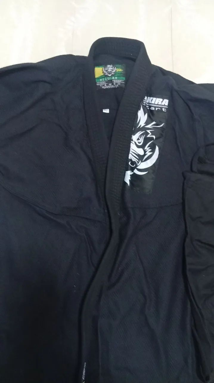 Kimono jiujutsu A2 Preto - Foto 2