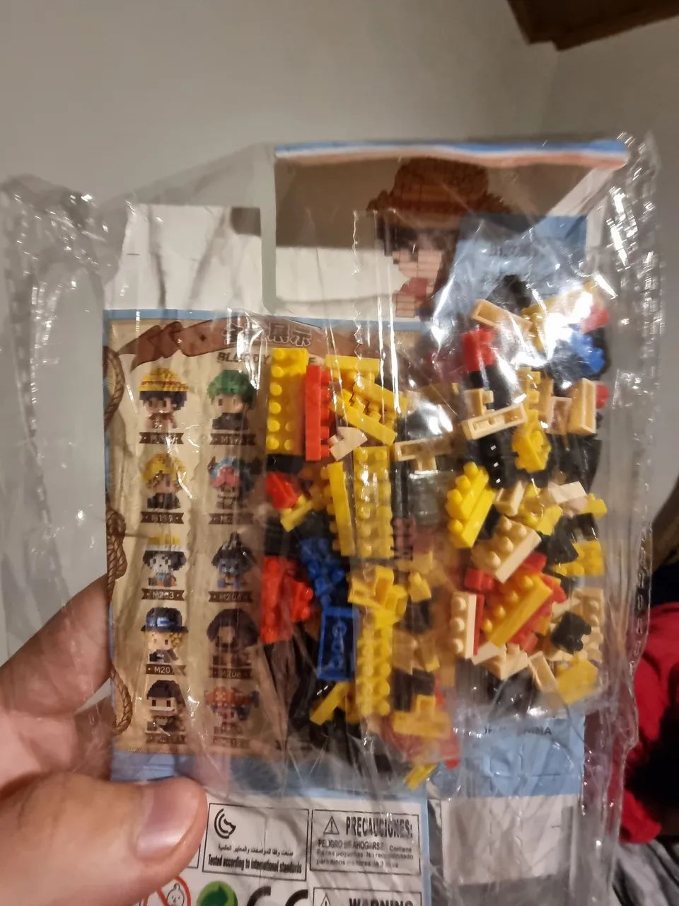 Luffy quebra cabeça montar - Foto 3