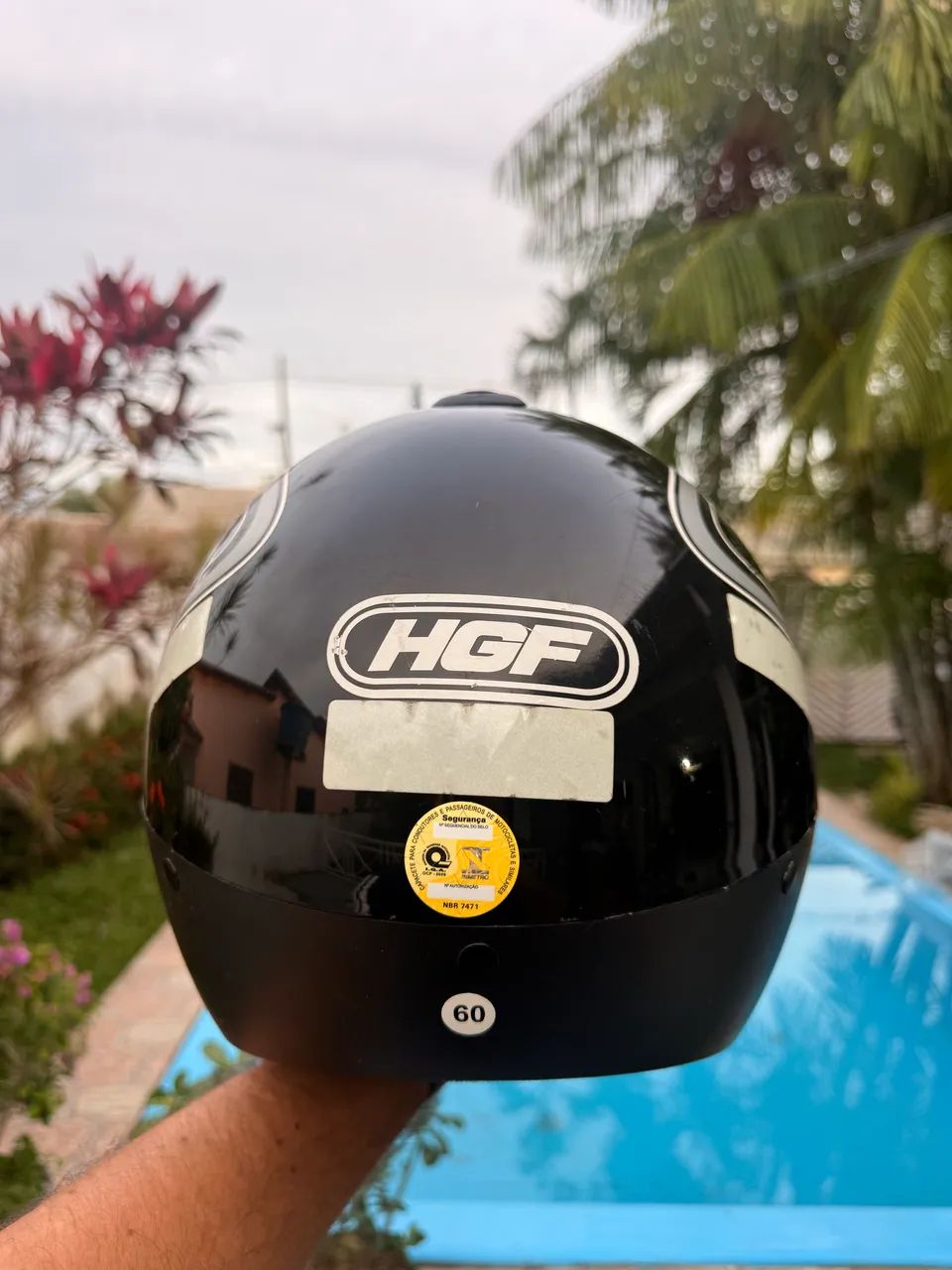 Capacete número 58 e 60 novo  - Foto 4