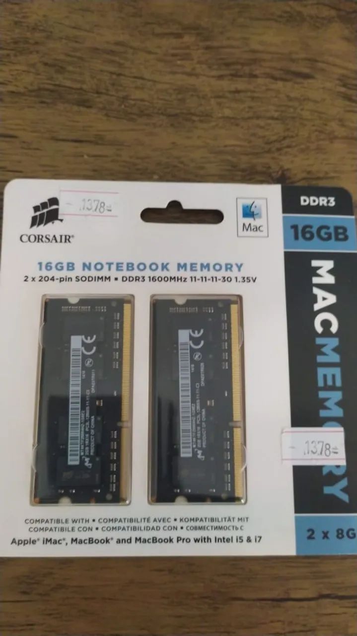 Memória de notebook e macbook de 16GB  - Foto 2