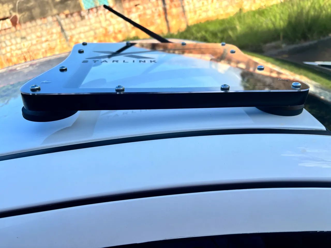 Case para Starlink Mini - Carro- Imã 66MM - Foto 5