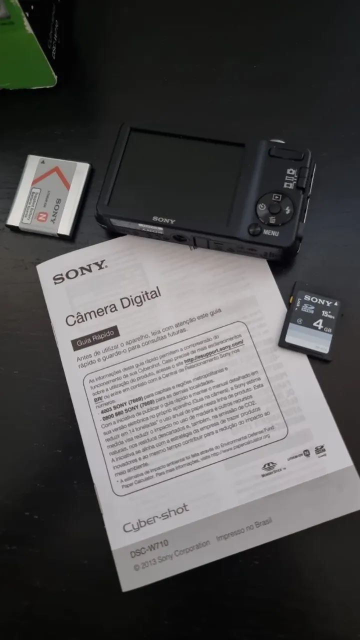 Câmera Digital Sony DSC-W710 - Compacta, Prática e de Alta Qualidade! - Foto 3