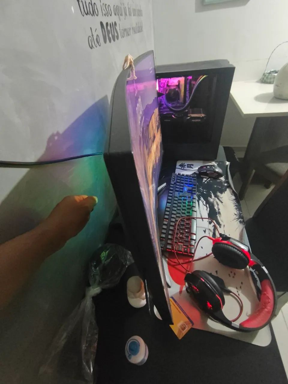 PC gamer Ryzen(Troco por notebook gamer) - Foto 5