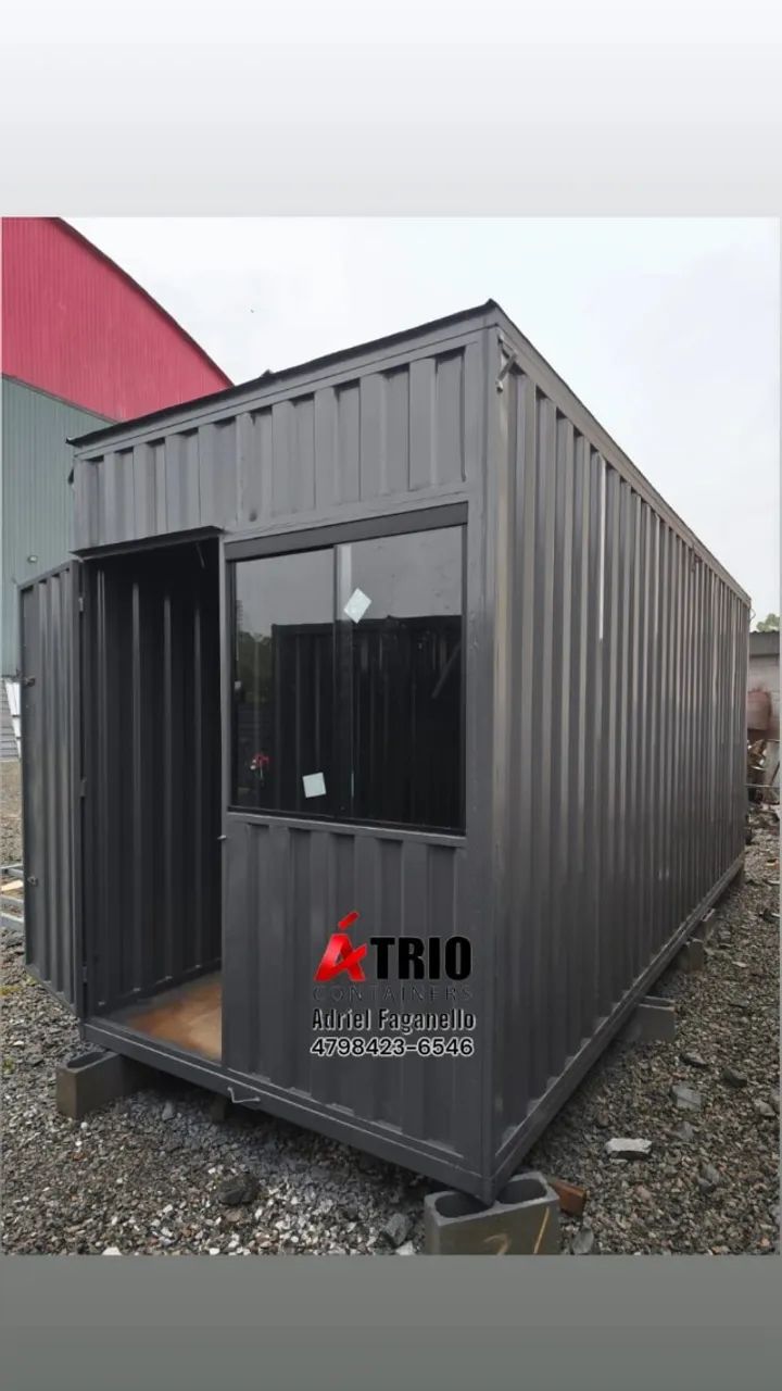 Container Desmontável guarita e escritório a partir de 3m - Foto 3