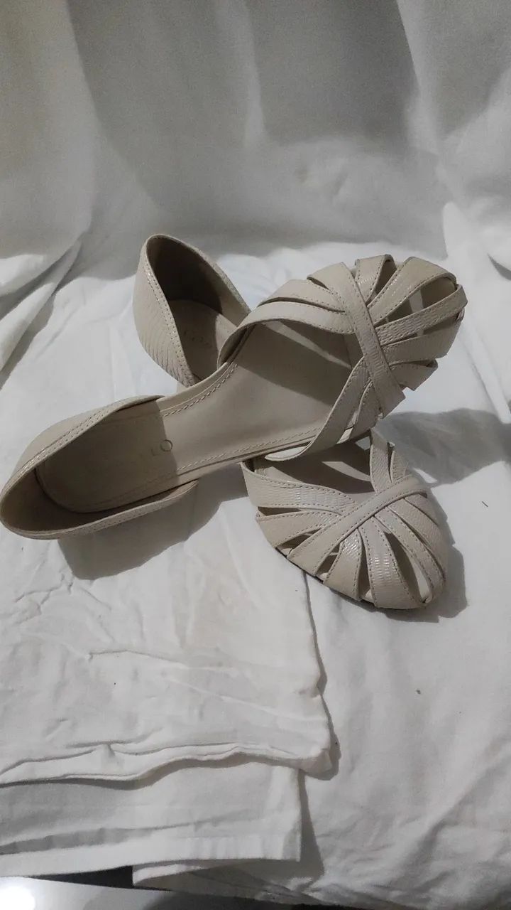 Scarpin Corello Traçado Nudes 36 - Foto 3