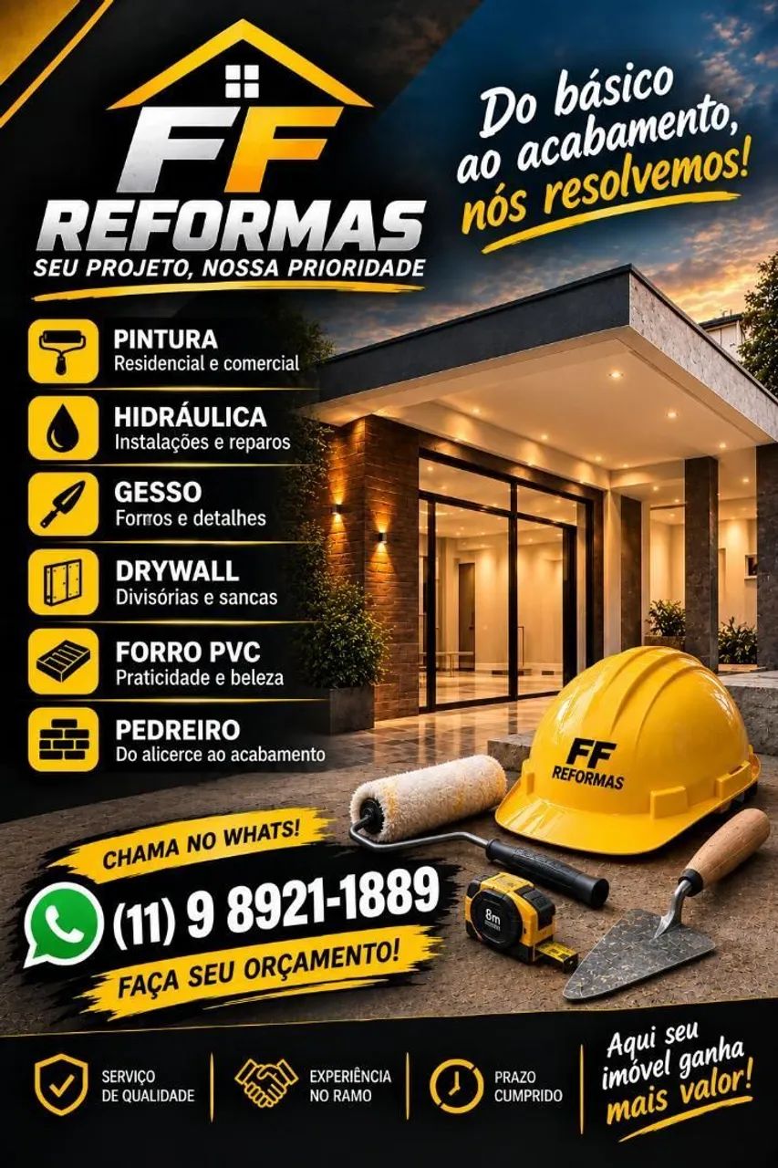 FF Reformas ? Serviços em Geral. 