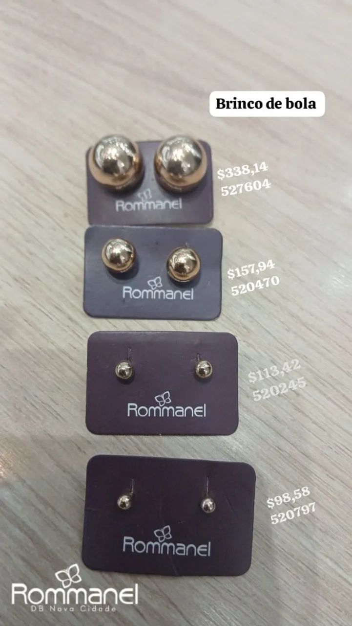 Brincos Rommanel  - Foto 4