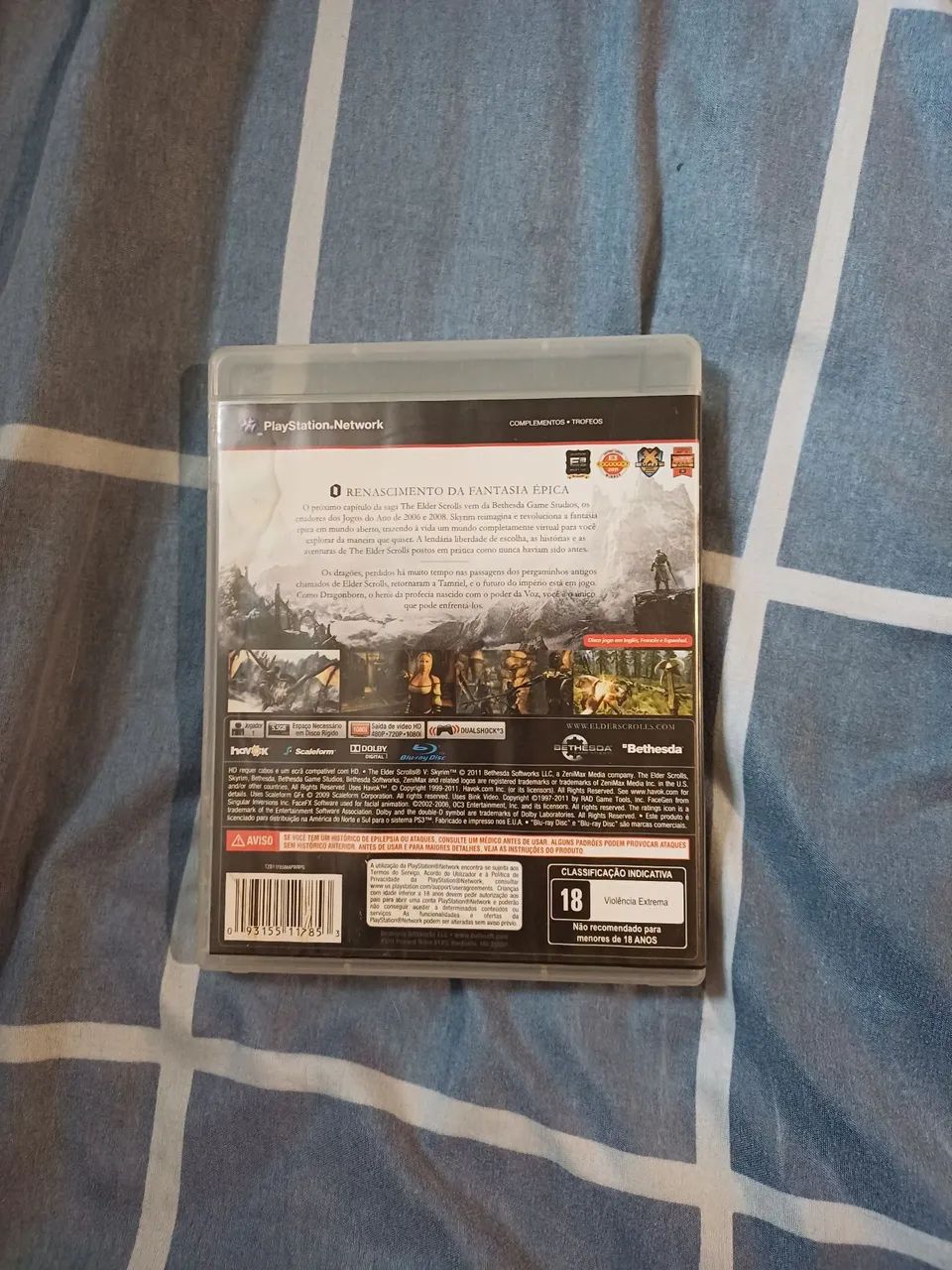 Jogo Skyrim Ps3 - Foto 2