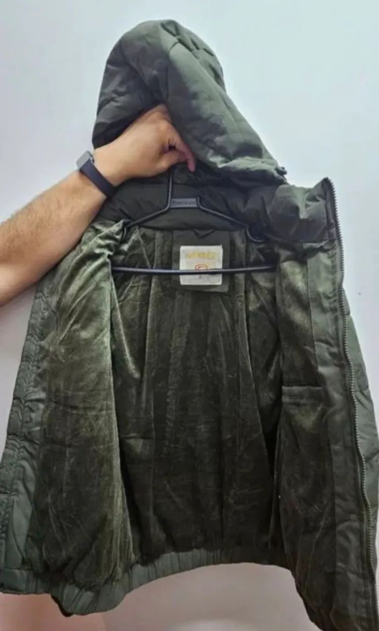 Black Friday: Jaqueta Com Forro e Capuz Removível - Foto 4