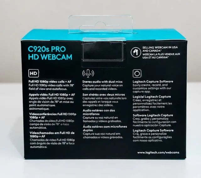 Webcam Logitech C920s Pro Full HD 1080p ? - Foto 2