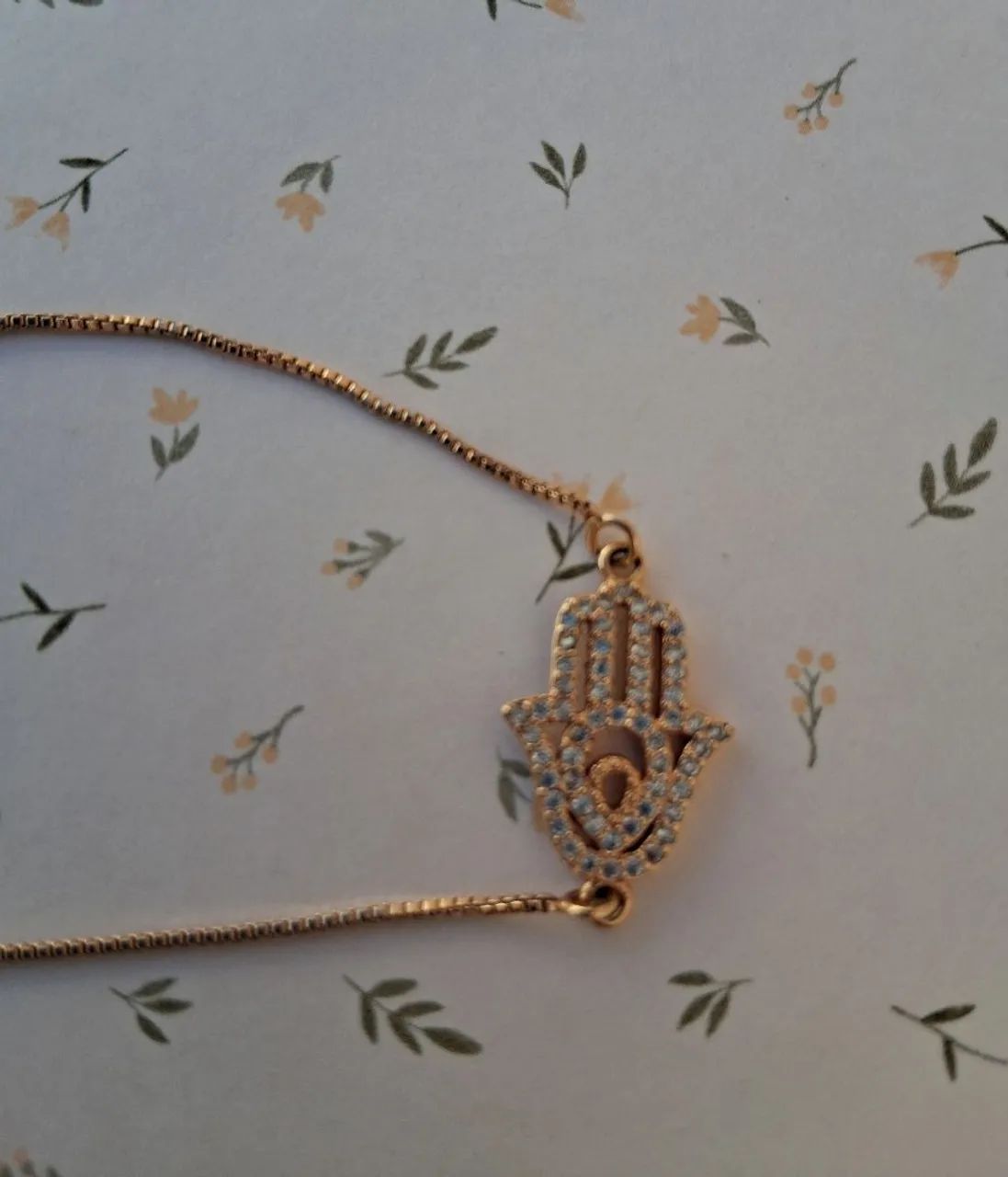 Pulseira semijoia dourado  - Foto 2