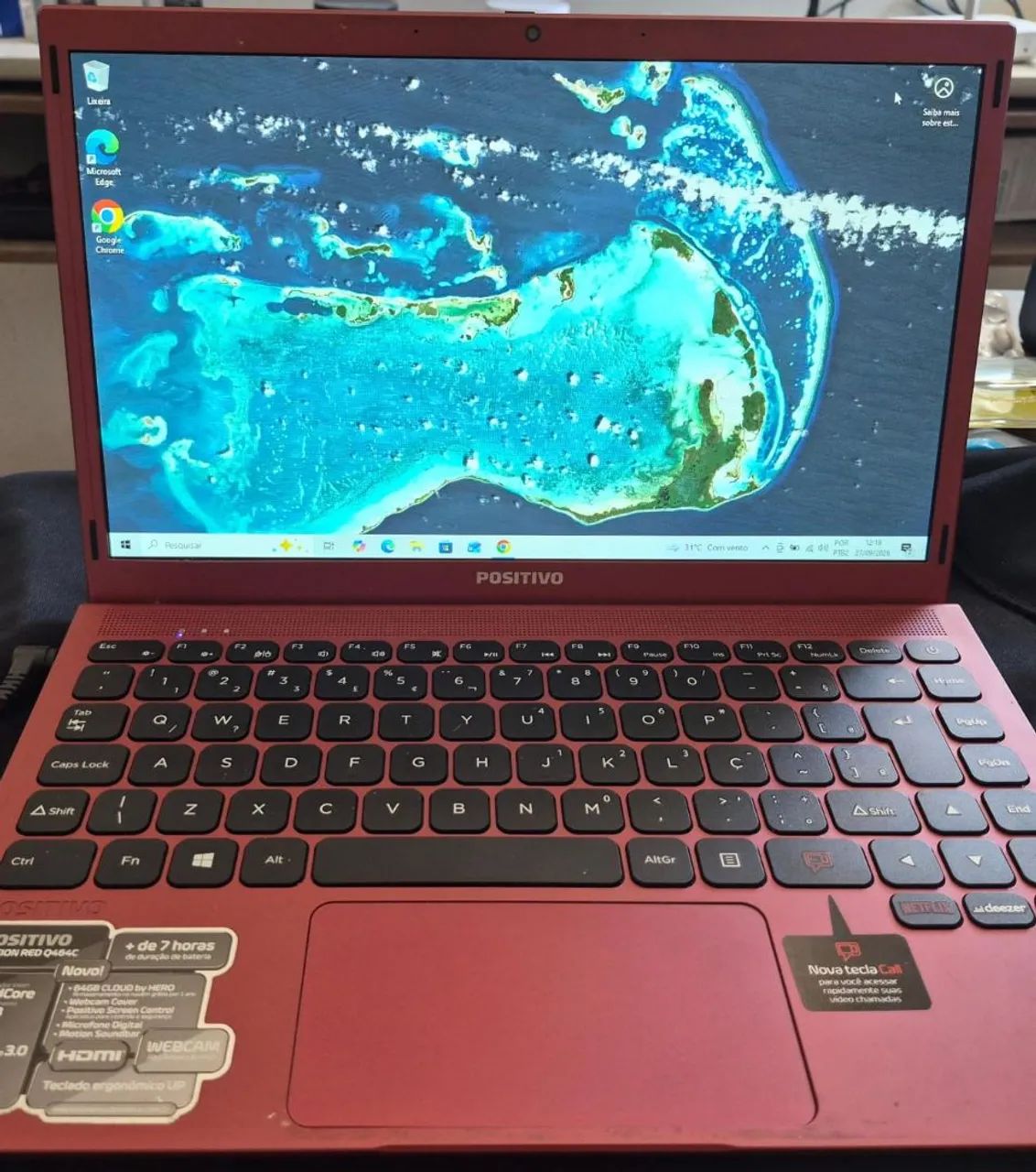 Notebook Positivo (Seminovo)