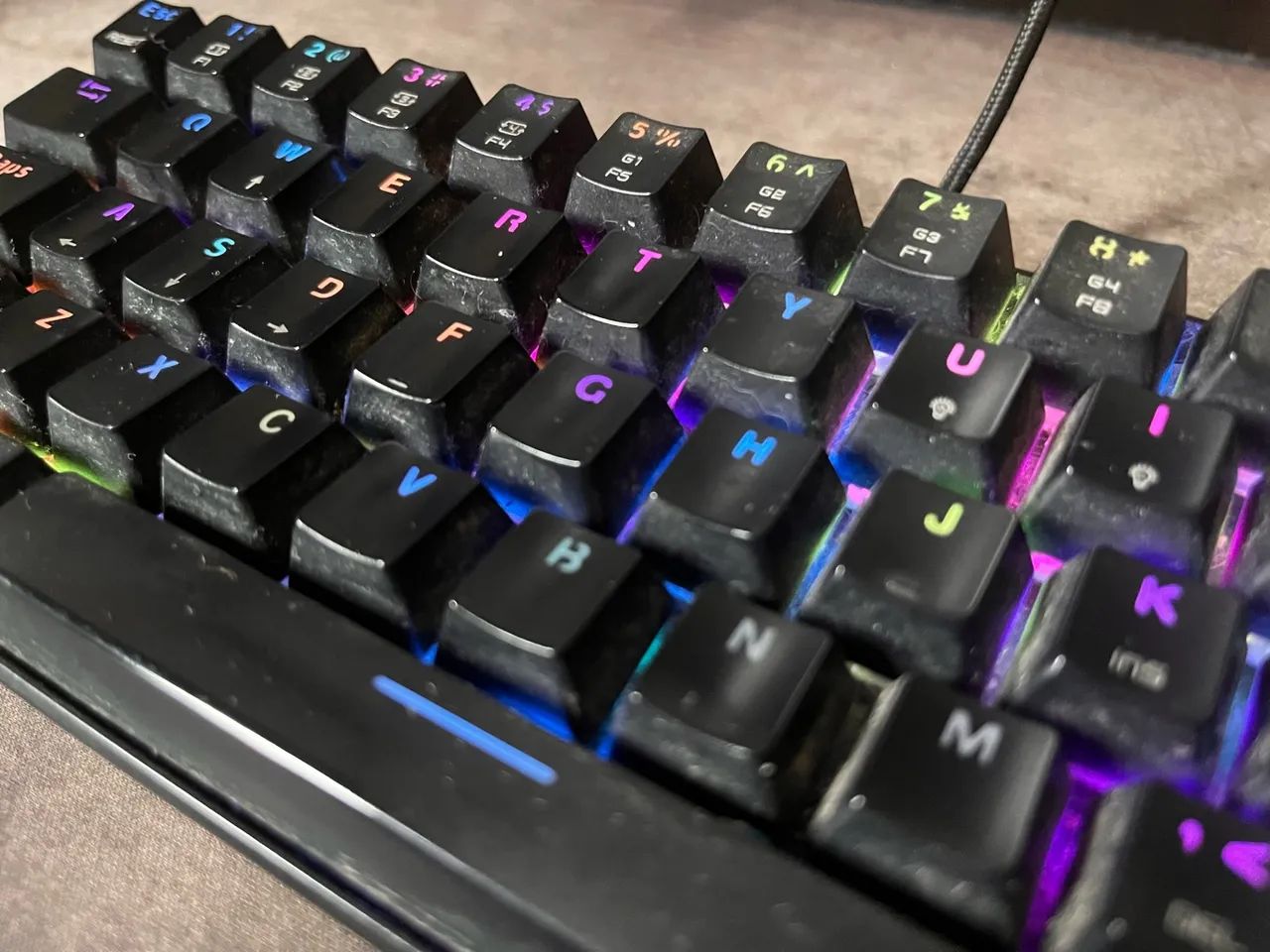 Teclado gamer ck61 - Foto 3