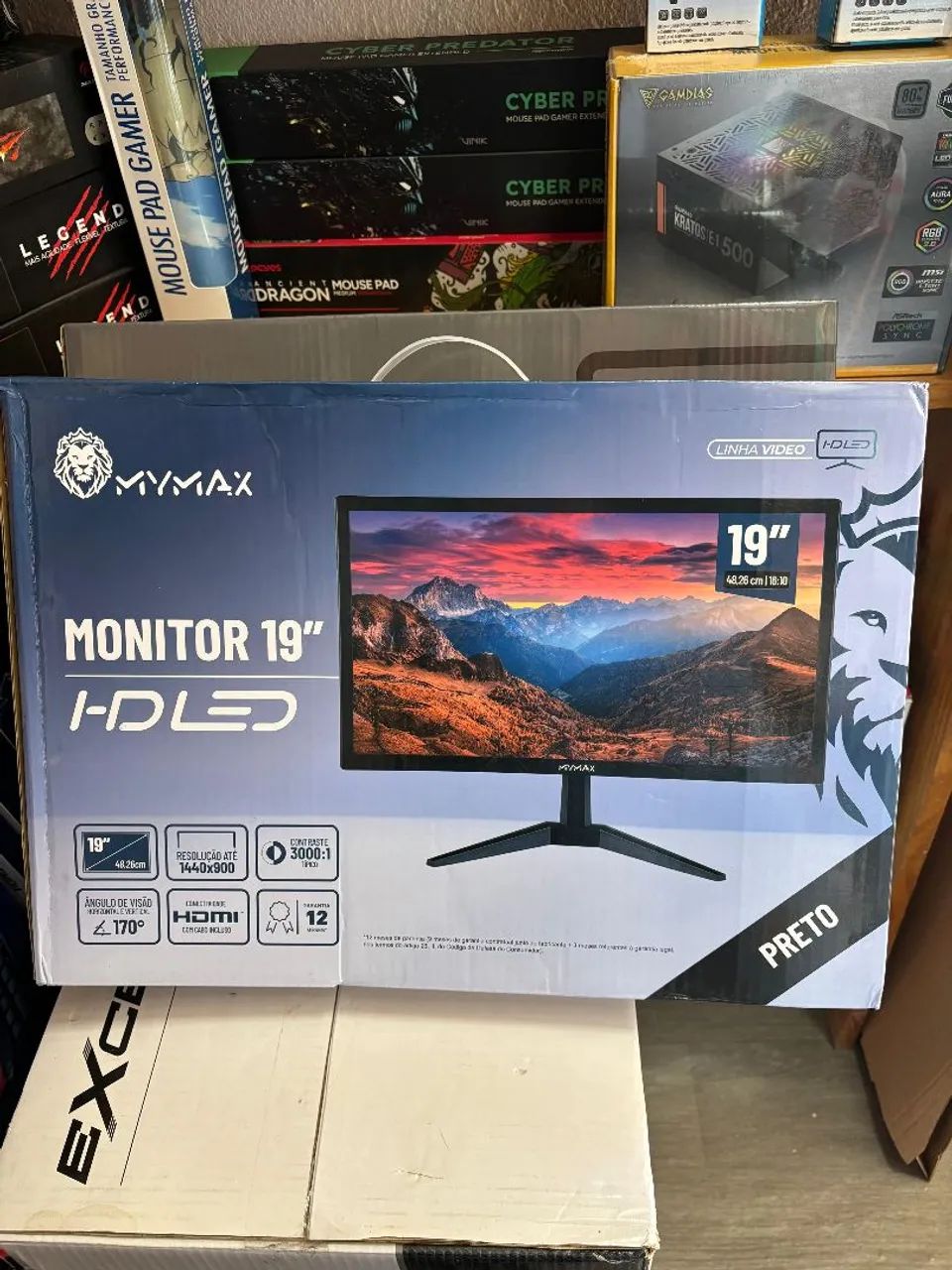 Monitor 19 polegadas Mymax HDMI - Monitores - Jardim Novo Mundo ...