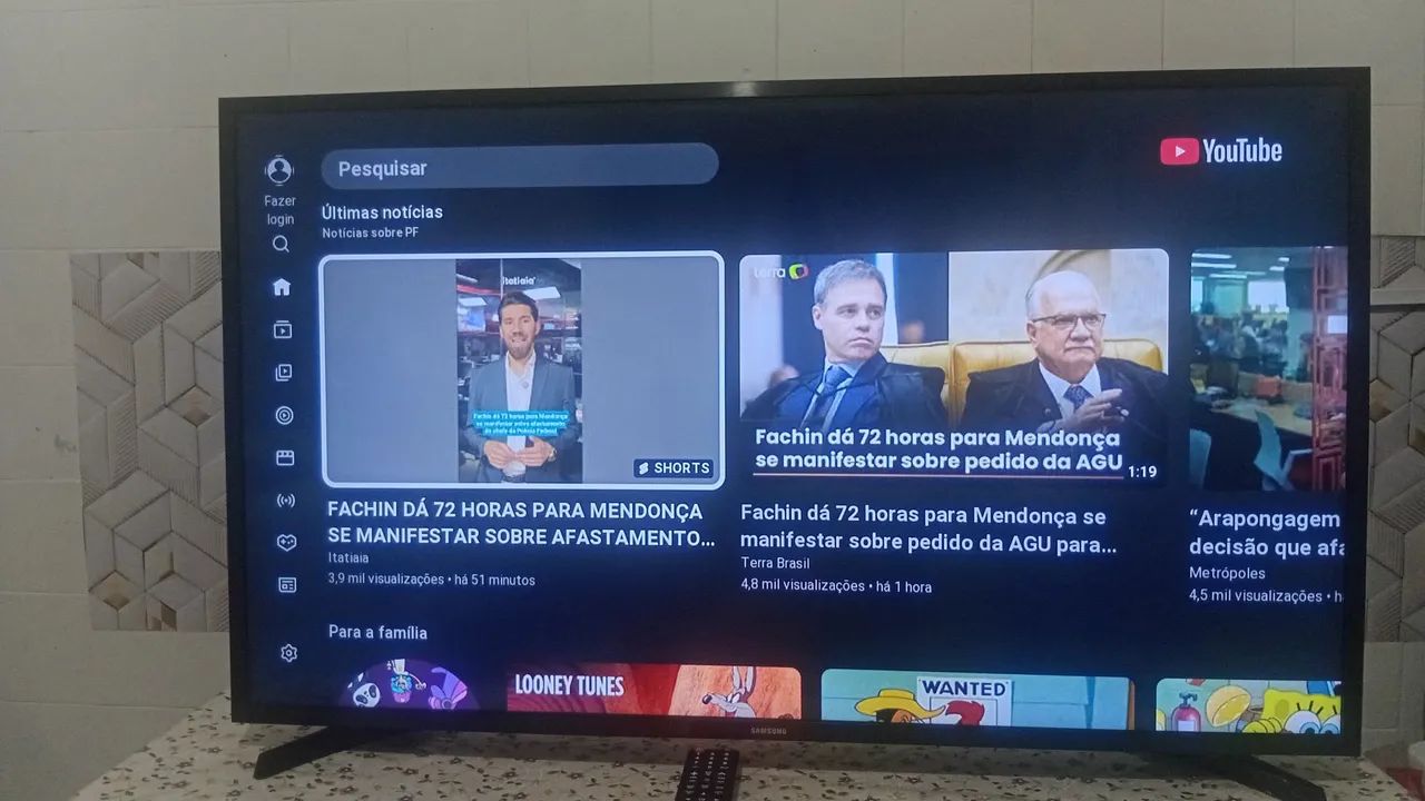 Tv smart sansung 43 polegadas estado de nova  - Foto 4