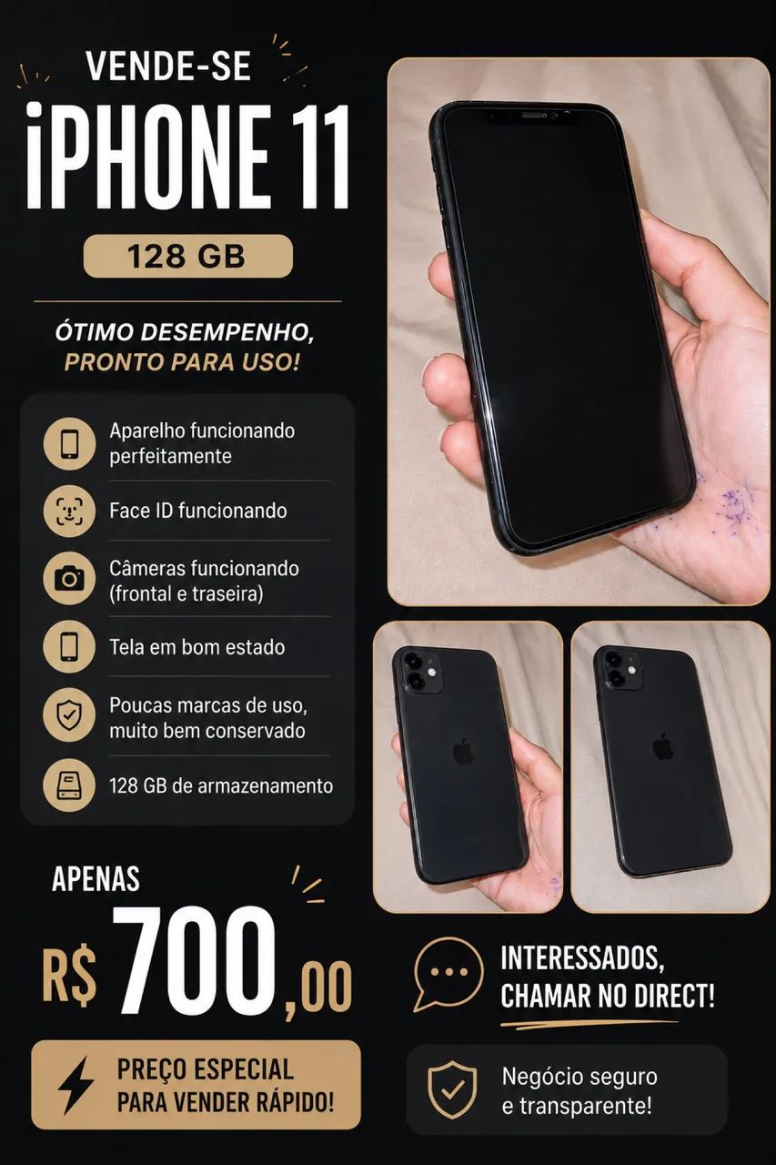 iPhone 11 de 128gb