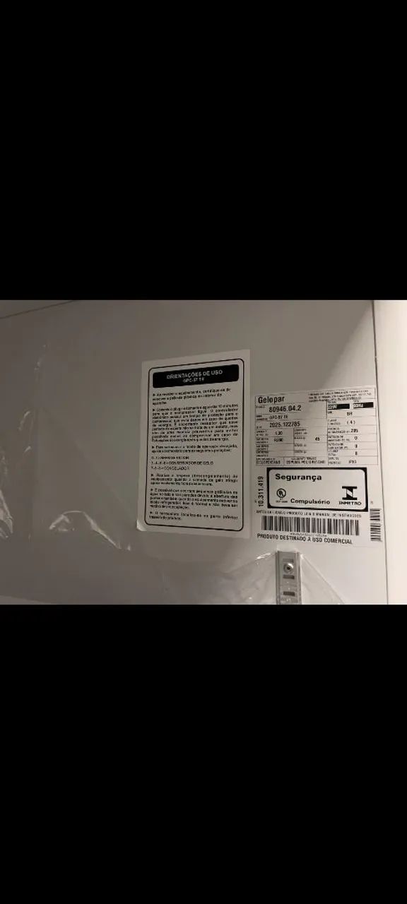 2 Freezer industrial