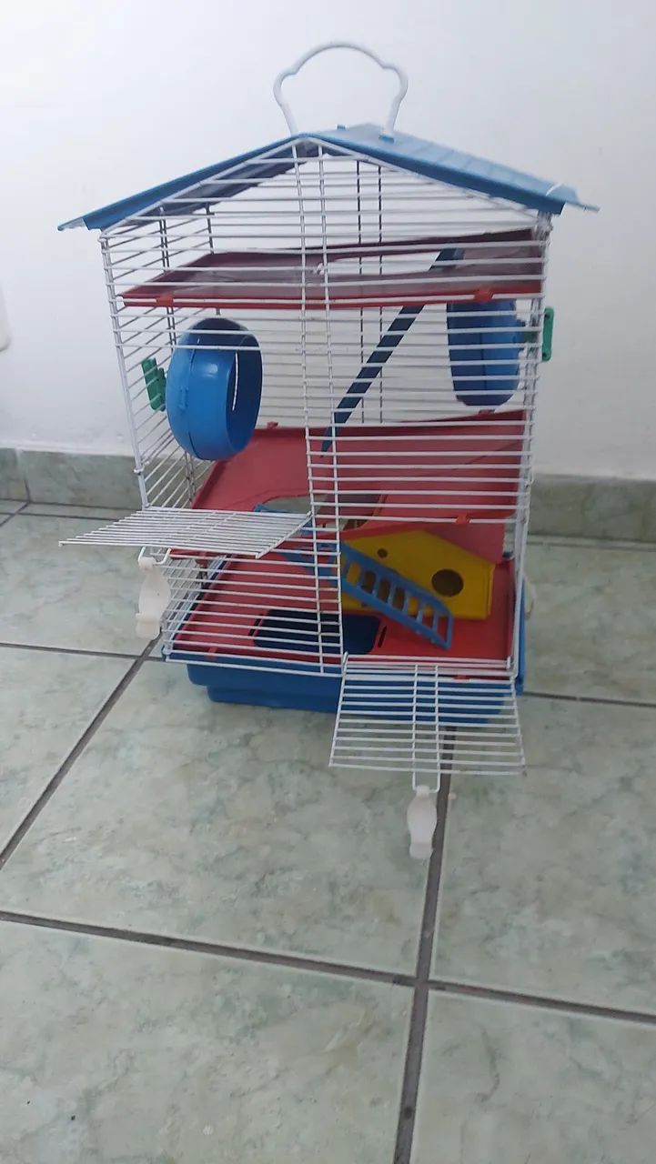 Gaiola para Hamster 3 Andares