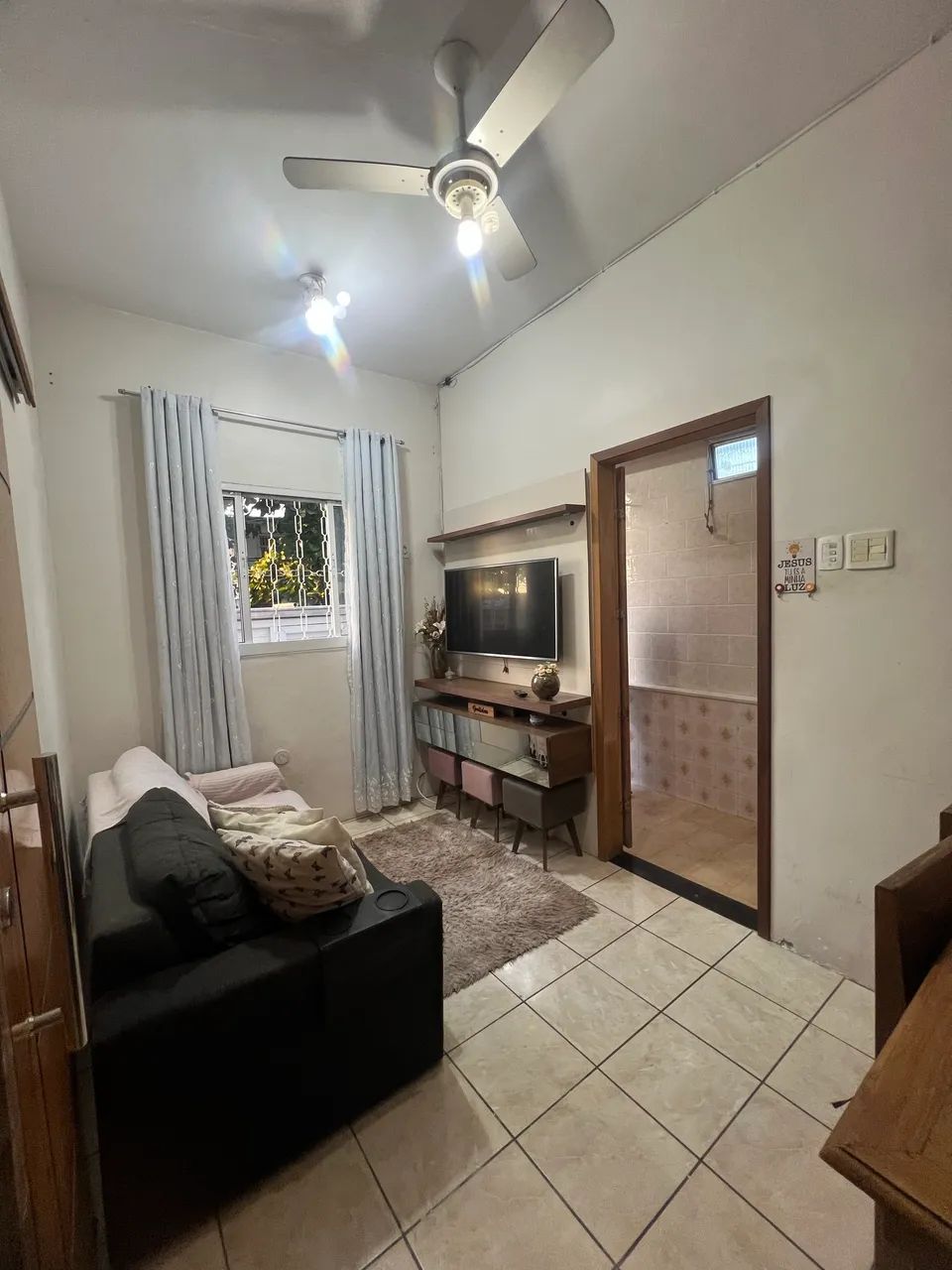 Casa com terraço e garagem em Ramos
