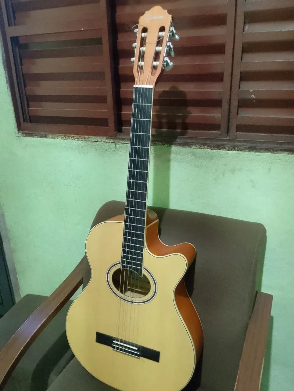 Violão Giannini nylon elétrico. - Foto 3