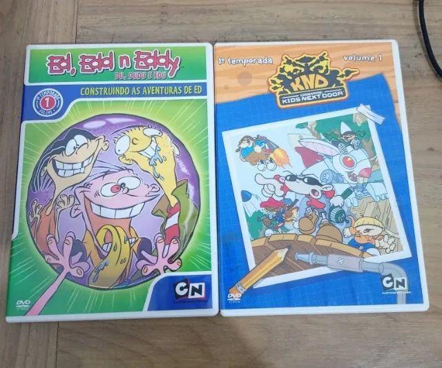 DVDS Du, Dudu e Edu - Vol 1 + KND A Turma Do Bairo - Vol 1