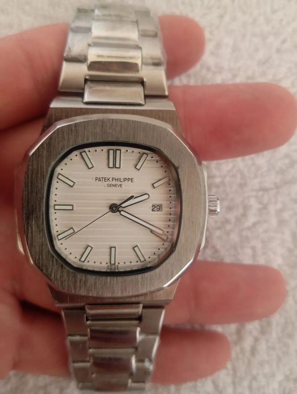Relógio patek Philippe 1 linha, tenho 5 cores  - Foto 3