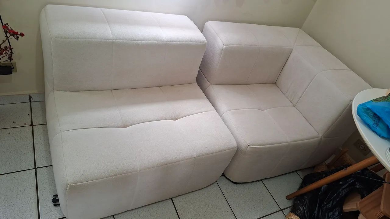 Sofá branco - Foto 2