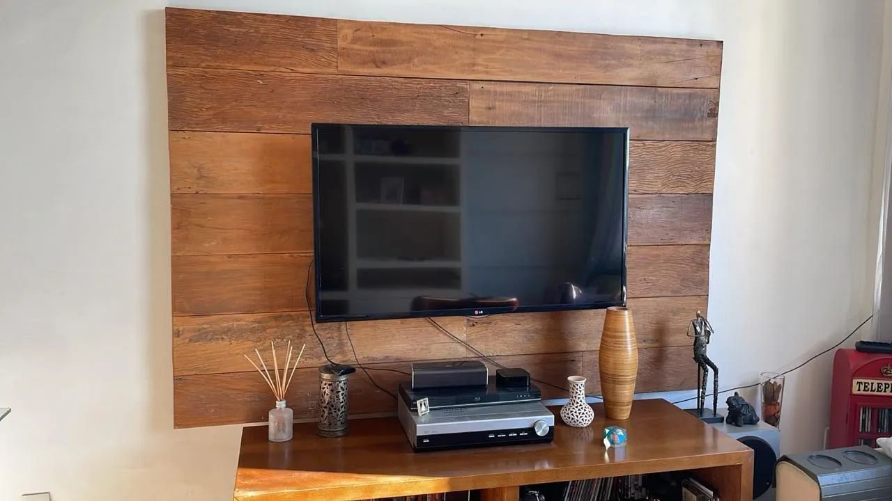 Painel de madeira 