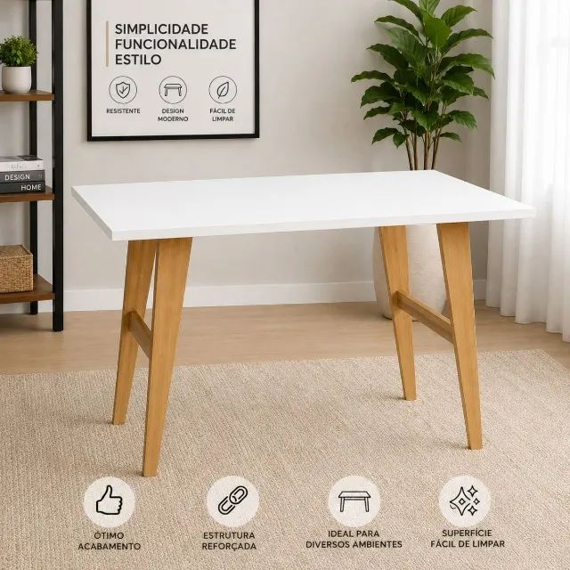 Mesa Escrivaninha em MDF Nova Fabricamos - Foto 5