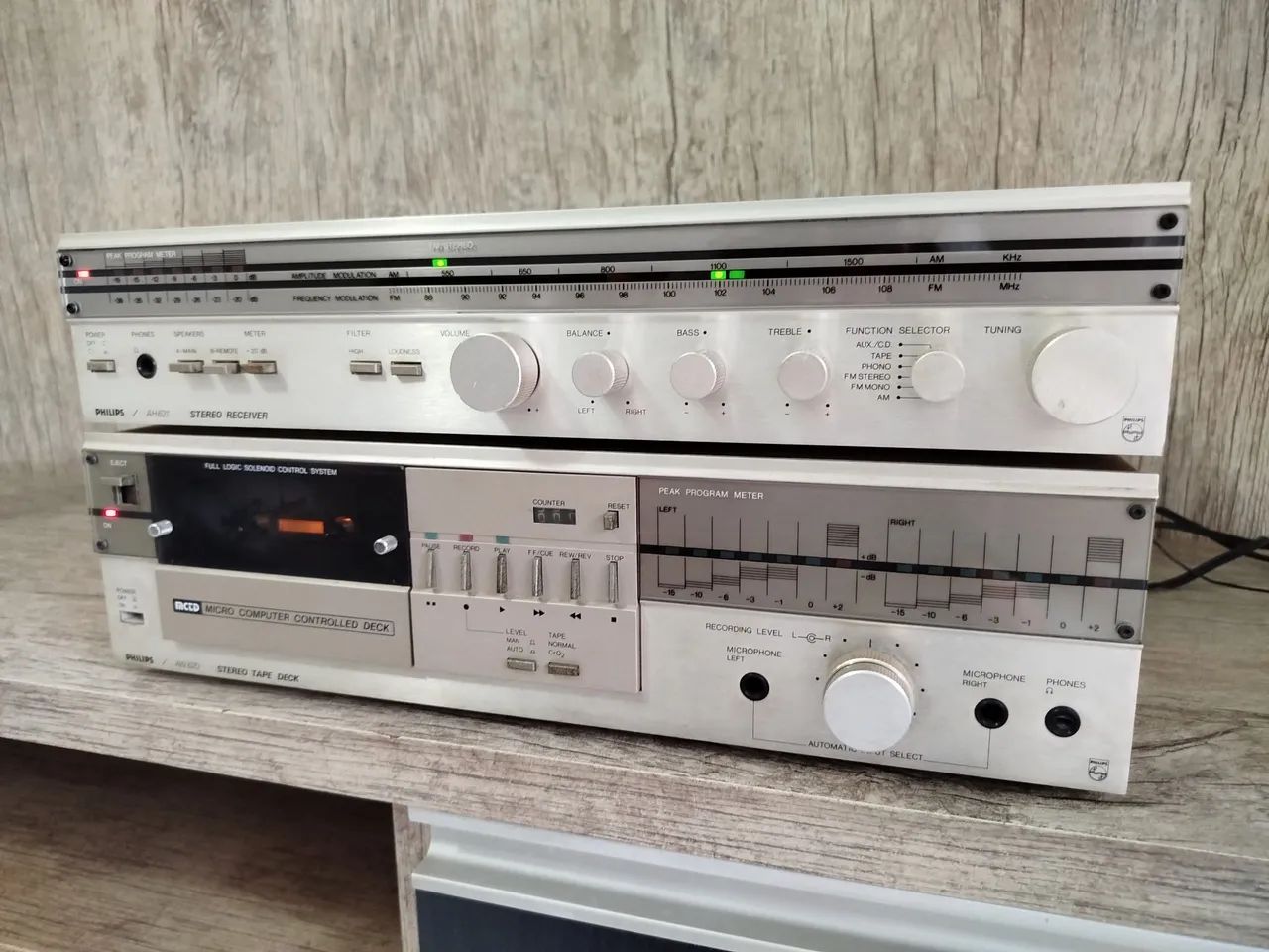 Receiver e tape deck Philips AH 621, N gradiente, polyvox, technics, marantz, sansui, - Foto 3