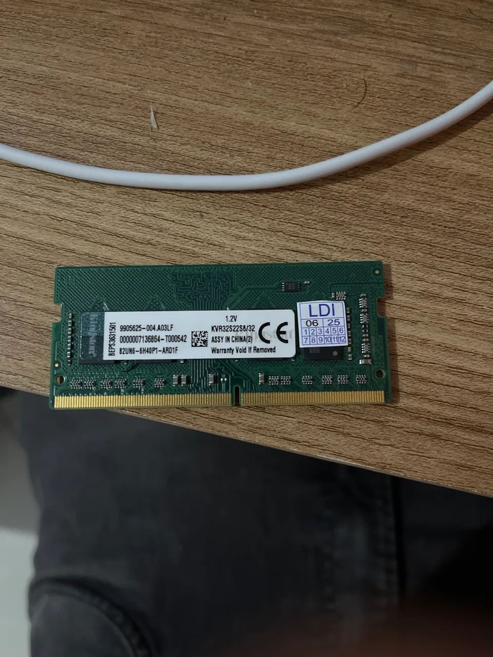 Memória ram notebook 32gb 3200hz