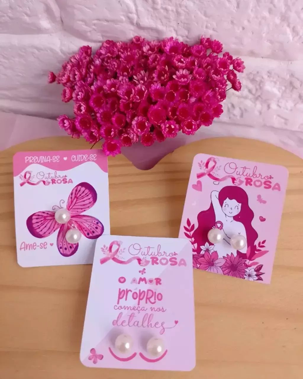 Lembrancinhas outubro rosa