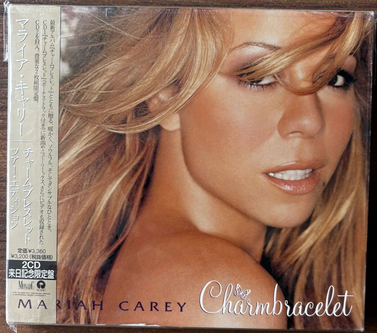 CD duplo Mariah Carey Charmbracelet Japonês com obi - CDs, DVDs
